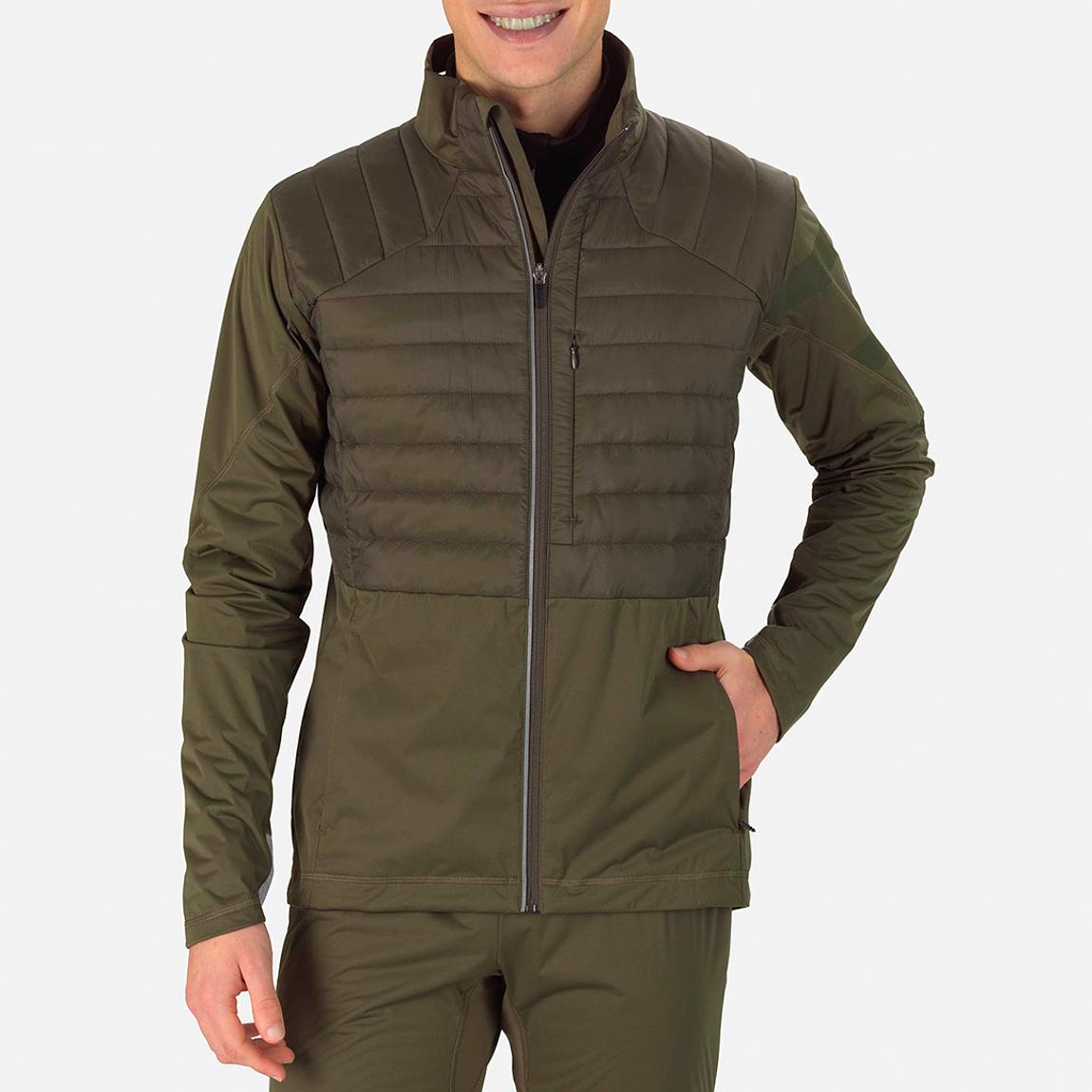 Khaki Insulated Poursuite Warm Jacket main product photo