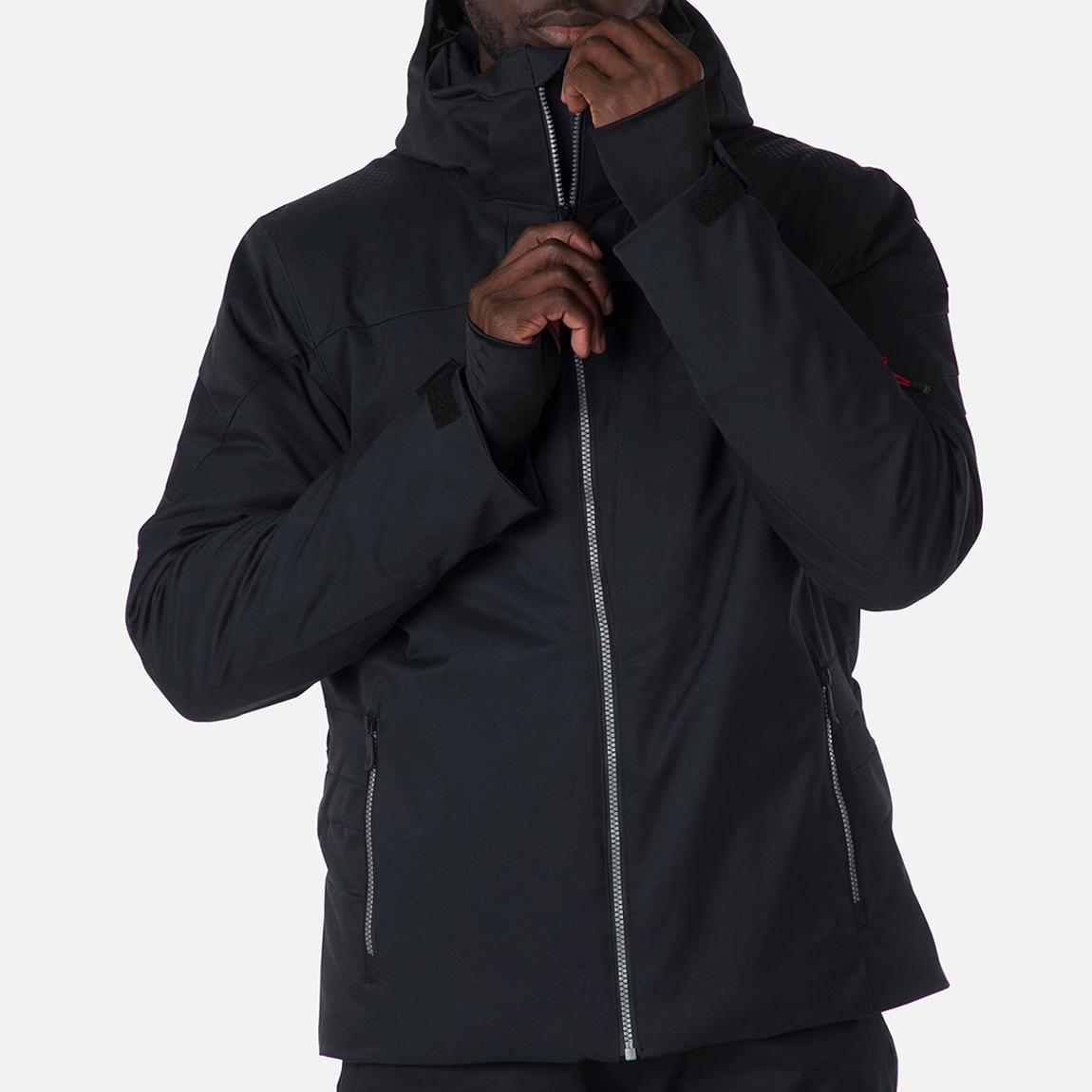 Black Insulated Ski Jacket main product photo