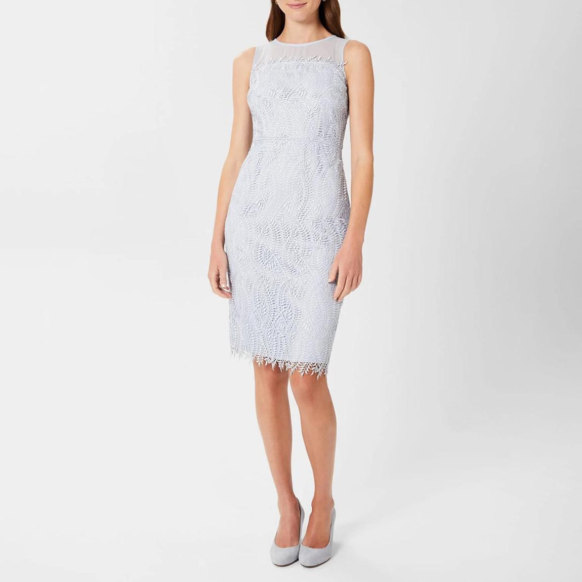 Blue Adela Midi Dress main product photo