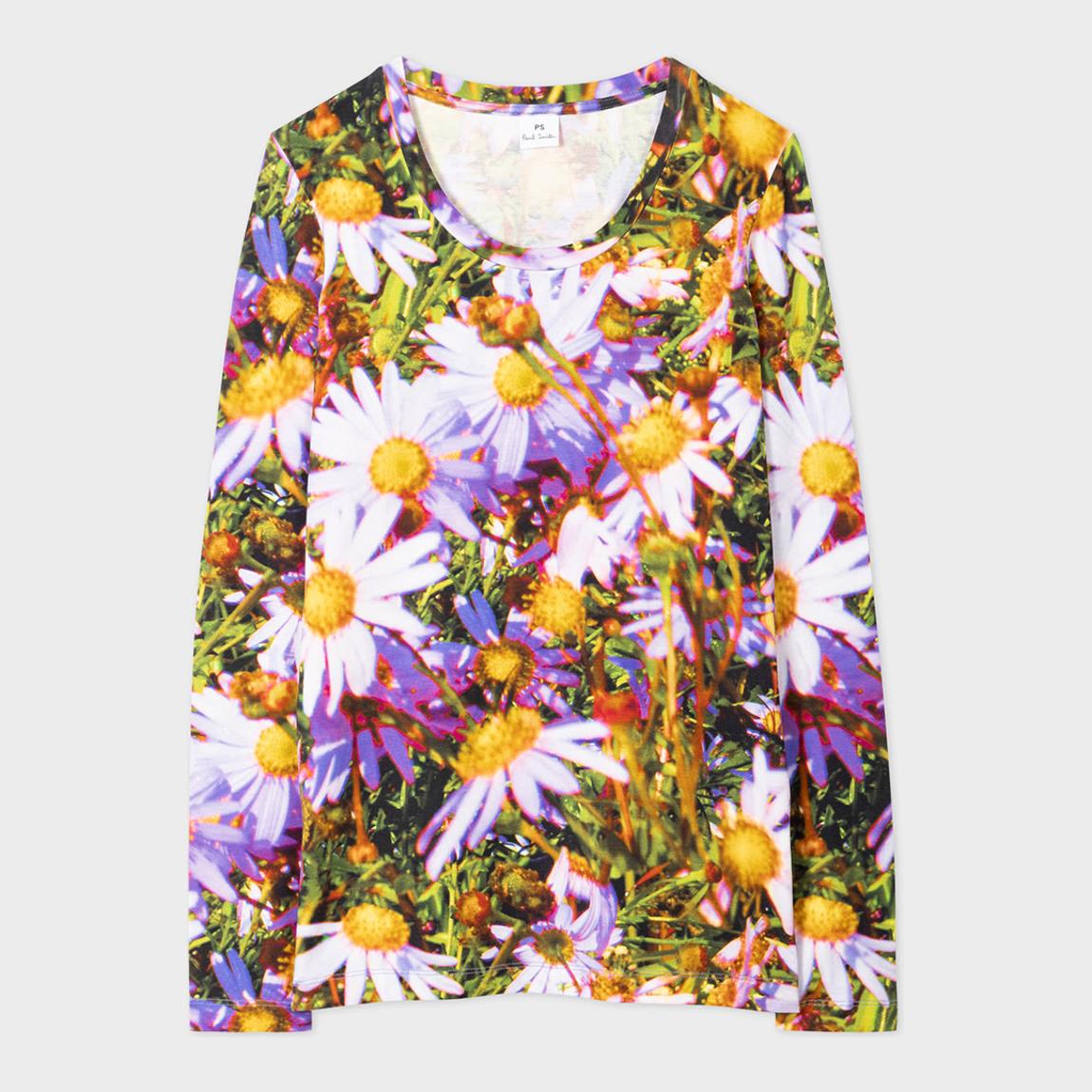 Multi Printed Cotton Blend Top main product photo