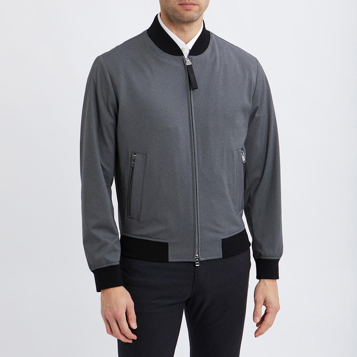 Grey Hanry Bomber Jacket main product photo