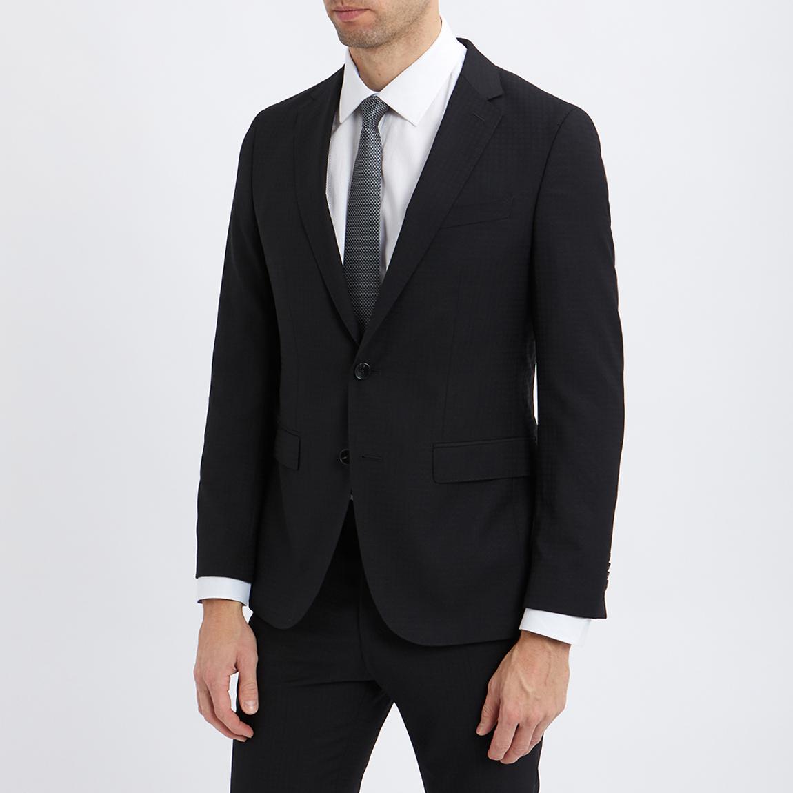 Black Novan Wool Jacket main product photo