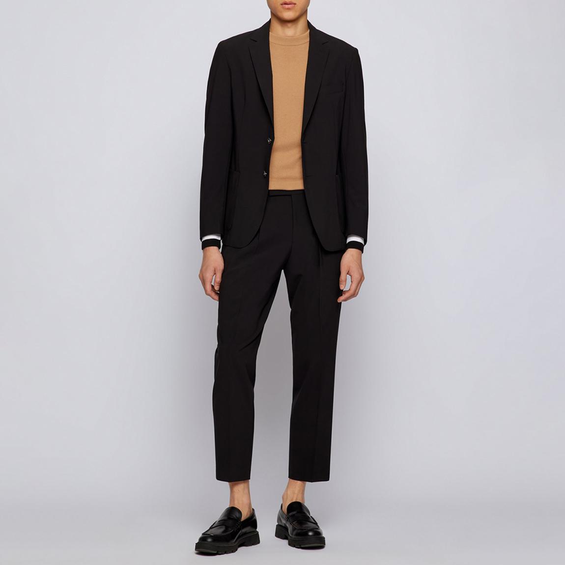Black Hanry 2 Piece Wool Blend Suit main product photo
