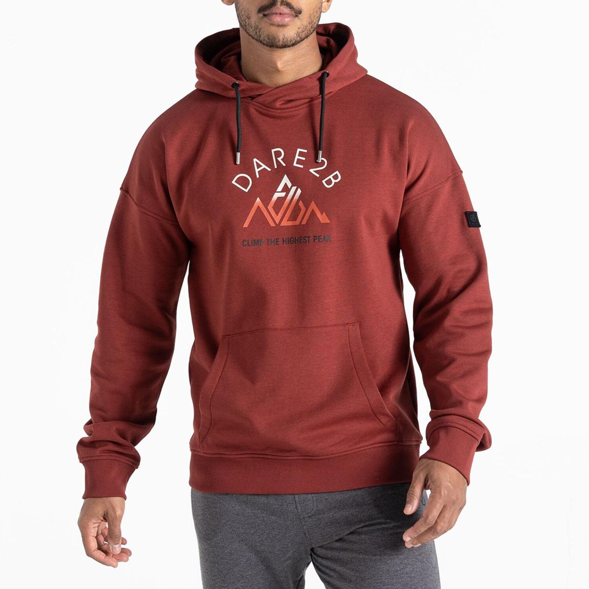 Burgundy Distinctly Graphic Hoodie main product photo