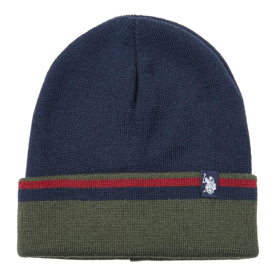 Navy Contrast Beanie main product photo