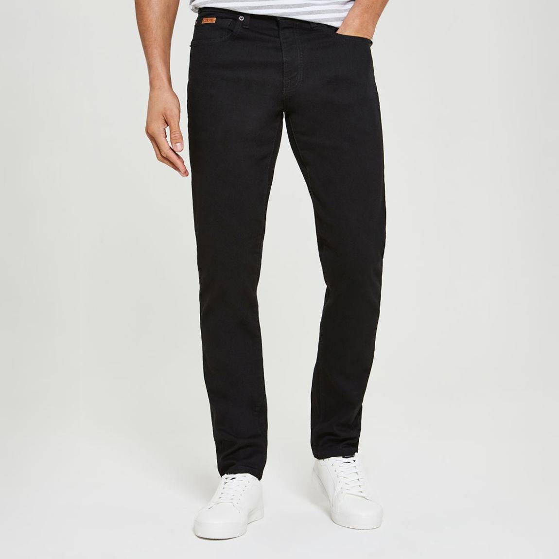 Black Slim Stretch Jeans main product photo