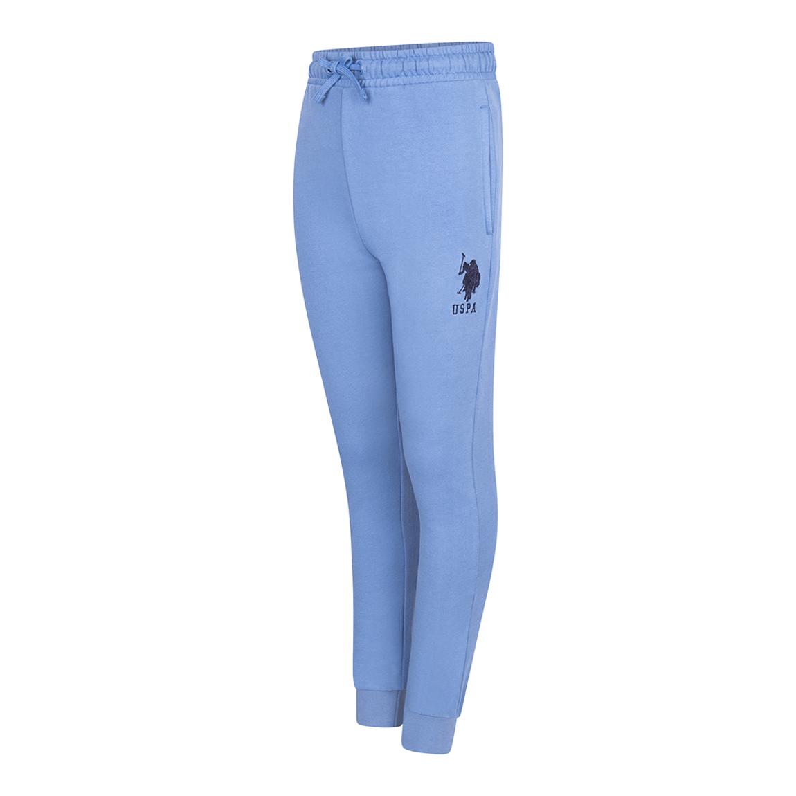 Teen Boy's Blue Cotton Blend Joggers main product photo