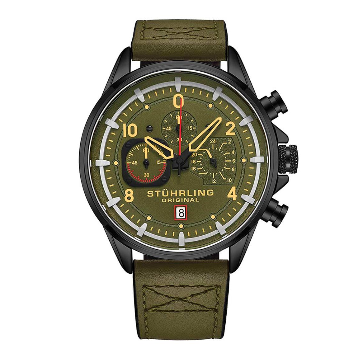 Men's Chrono Black Watch 45mm main product photo