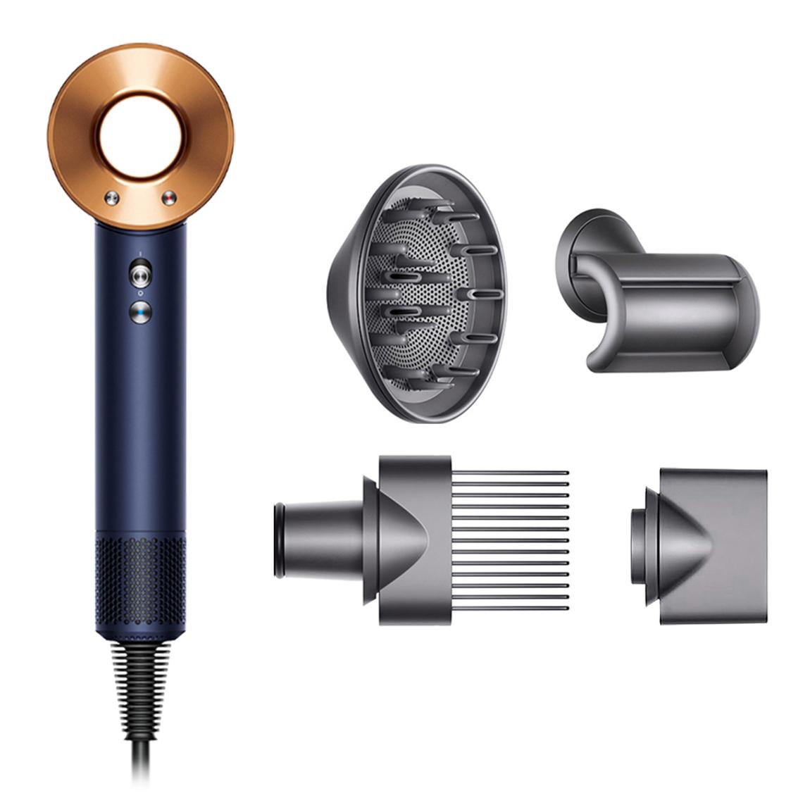 SAVE £70 Refurbished Dyson Supersonic™ Hairdryer (Prussian Blue & Rich Copper) HD07 main product photo