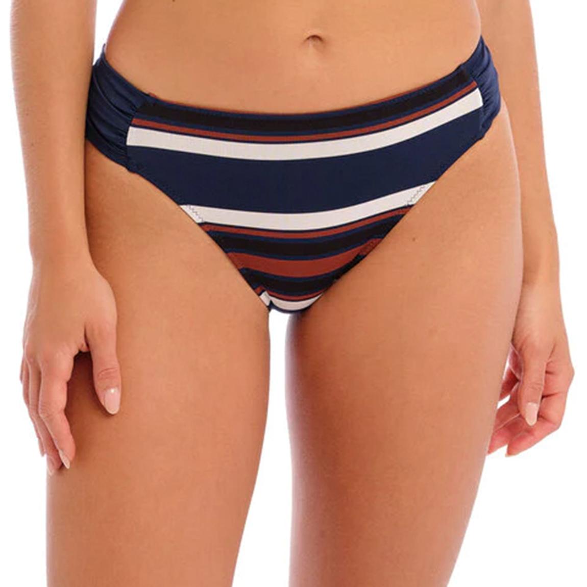 Navy Ocean Cove Mid Rise Bikini Brief main product photo
