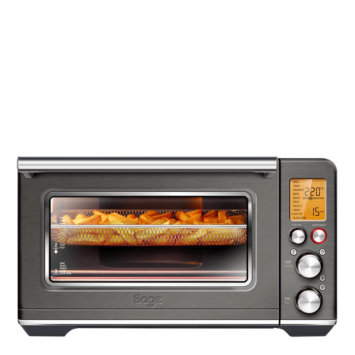 the Smart Oven Air Fryer Black Stainless Steel main product photo
