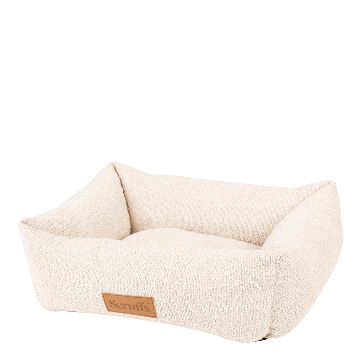 Boucle Box Bed Small, Ivory main product photo