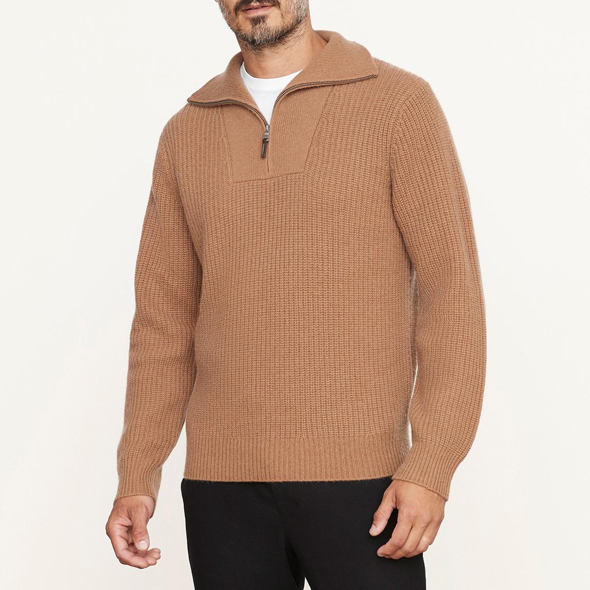 Camel Half-zip Pullover main product photo