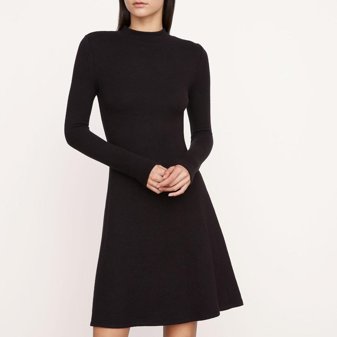 Black High Neck Mini Dress main product photo