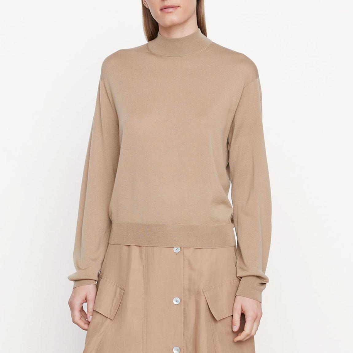 Camel Seamless Wool Jumper main product photo