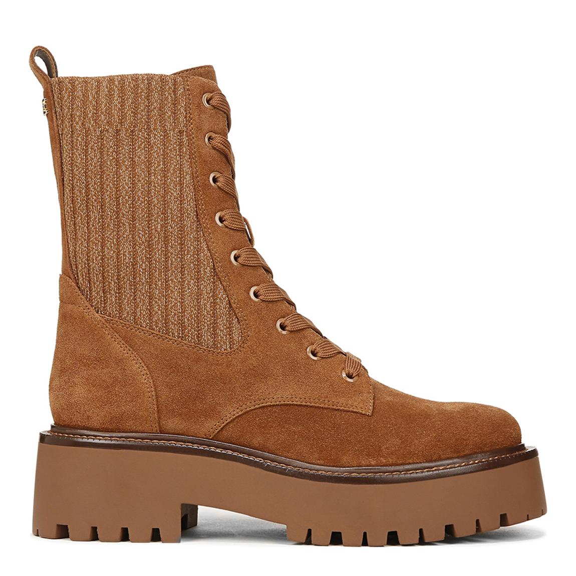 Brown Evina Suede Boot main product photo