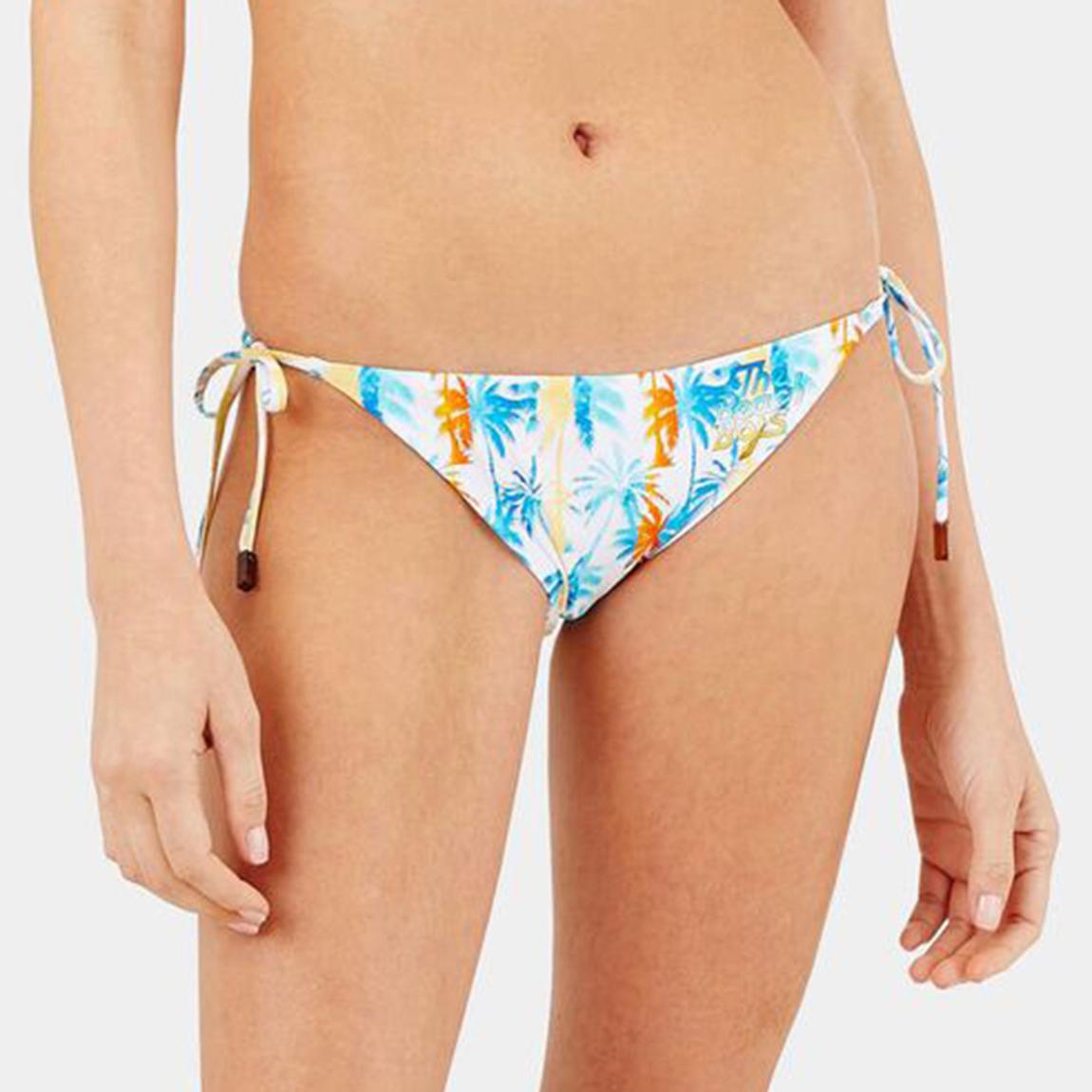 White Flore Bikini Top main product photo
