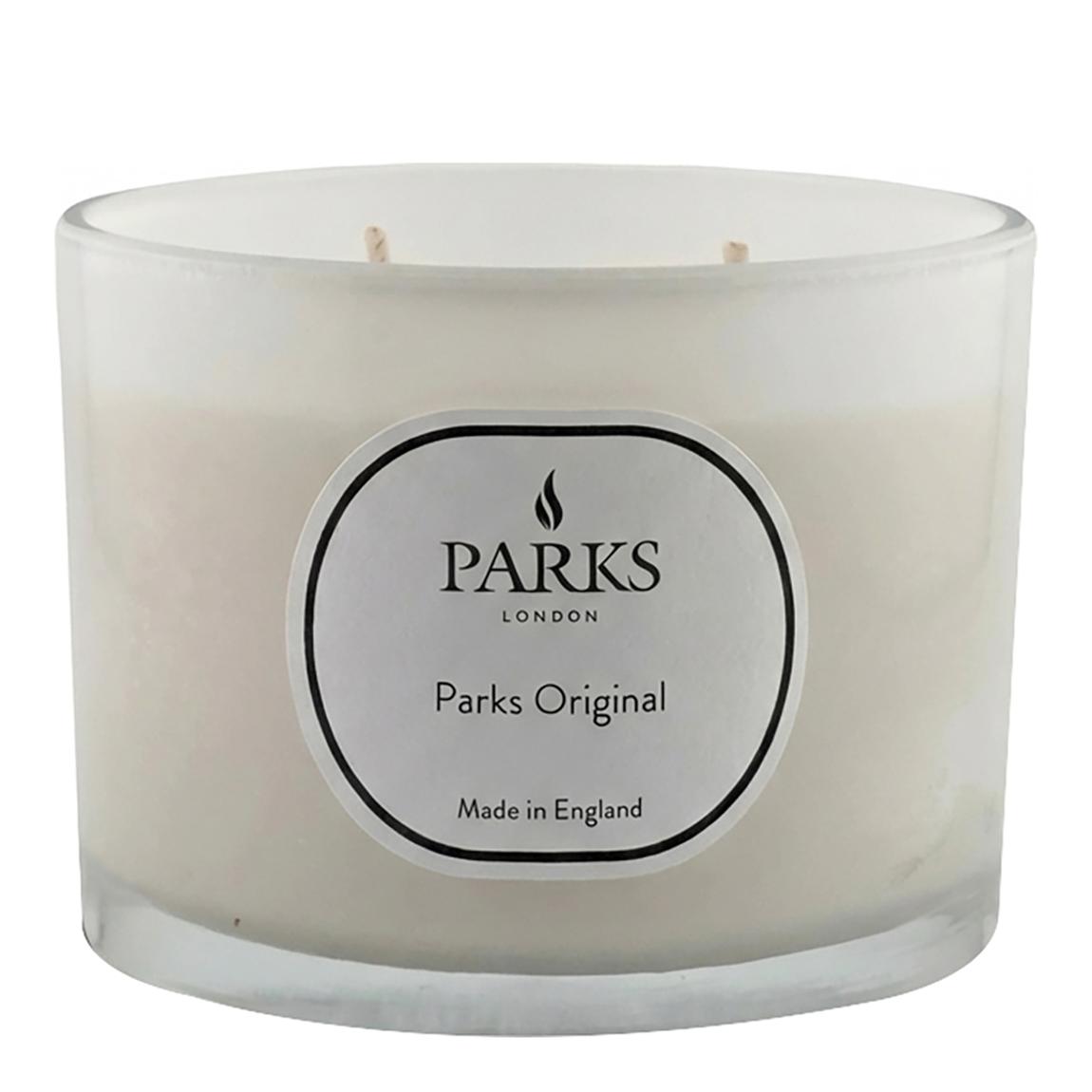 Parks London Parks Original 3 Wick Candle 380g - BrandAlley