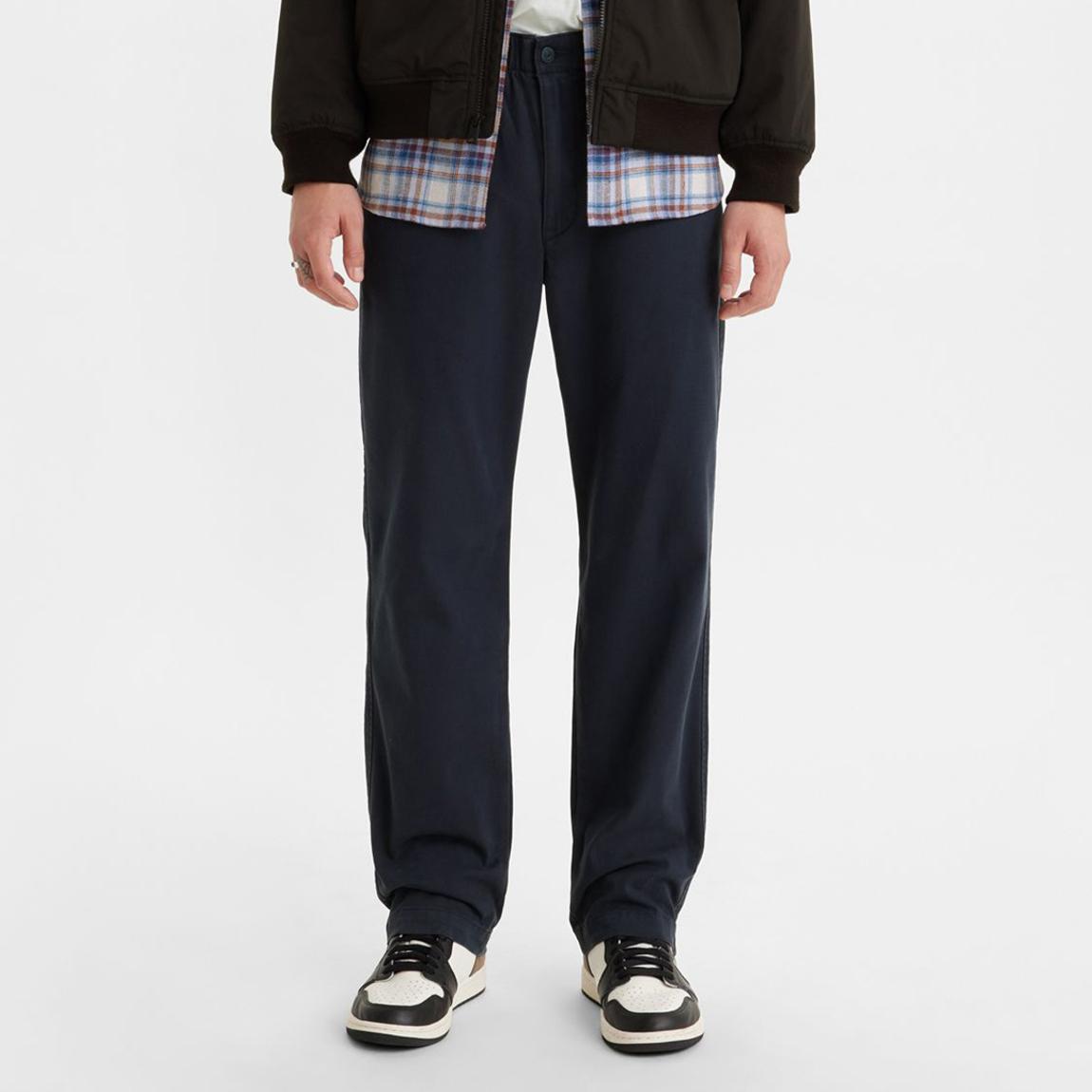 Navy Tapered Cotton Chinos main product photo