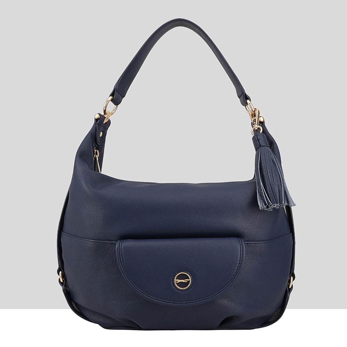 Navy Blue Baboso Hobo Bag main product photo