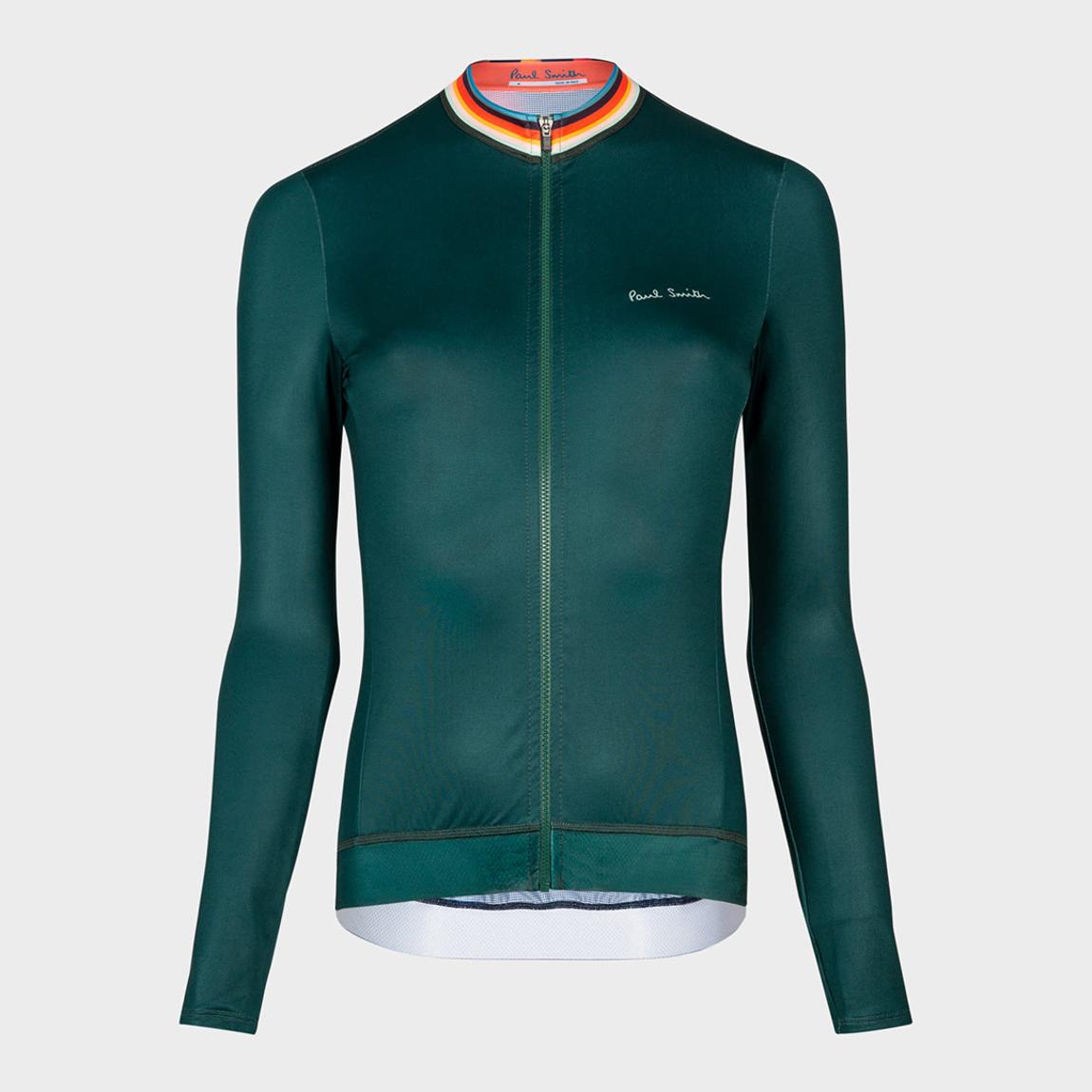 Green Long Sleeve Cycle Jersey main product photo