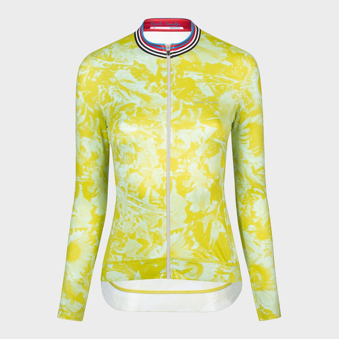 Yellow Long Sleeve Cycle Jersey main product photo