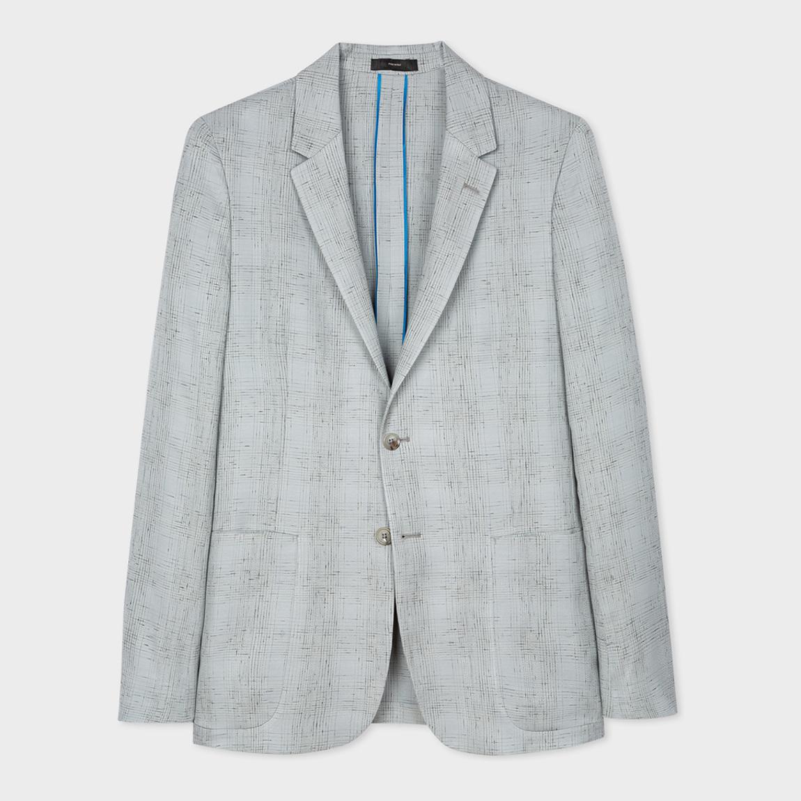 Grey Wool Blend Blazer main product photo