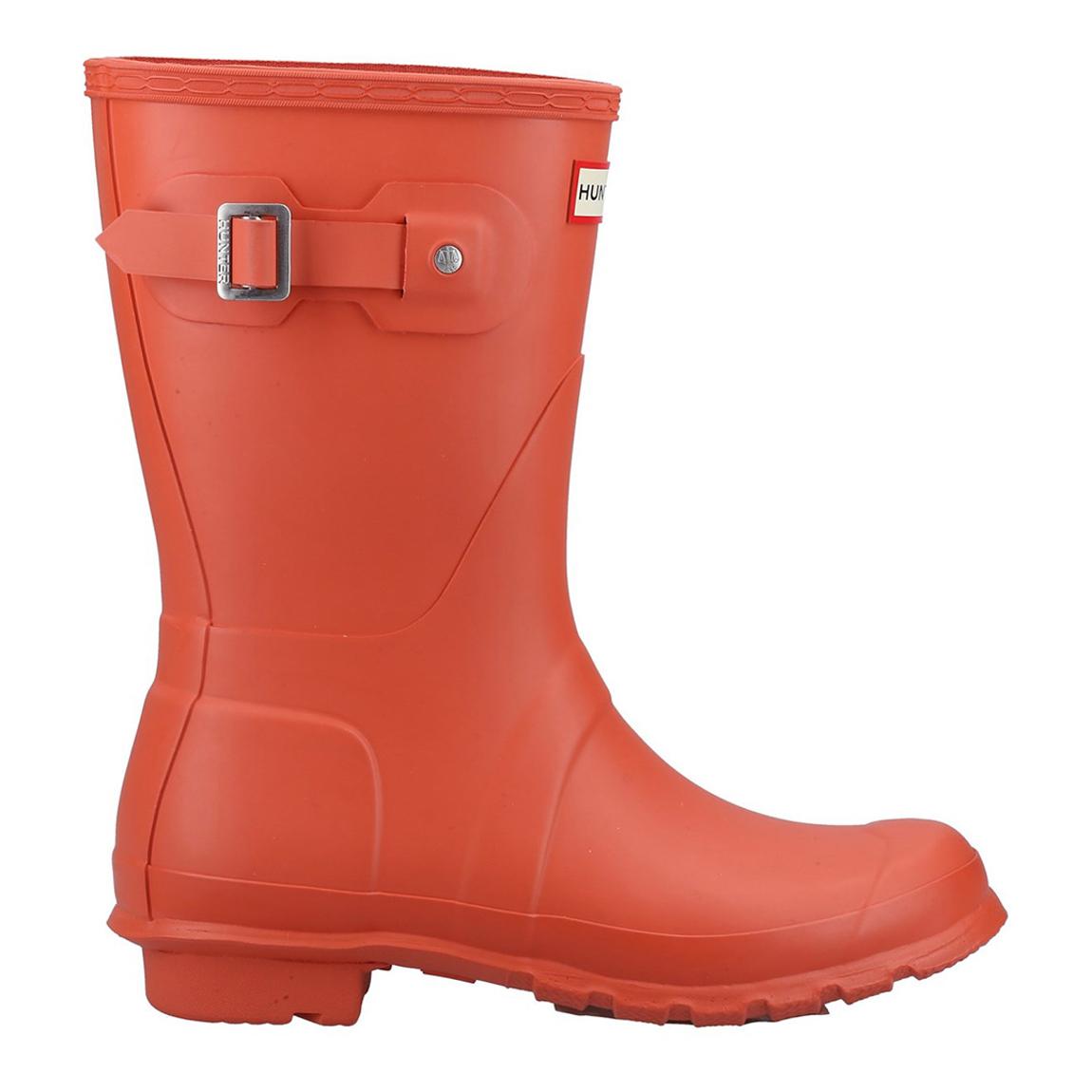 Women's Orange Original Short Wellington Boots main product photo