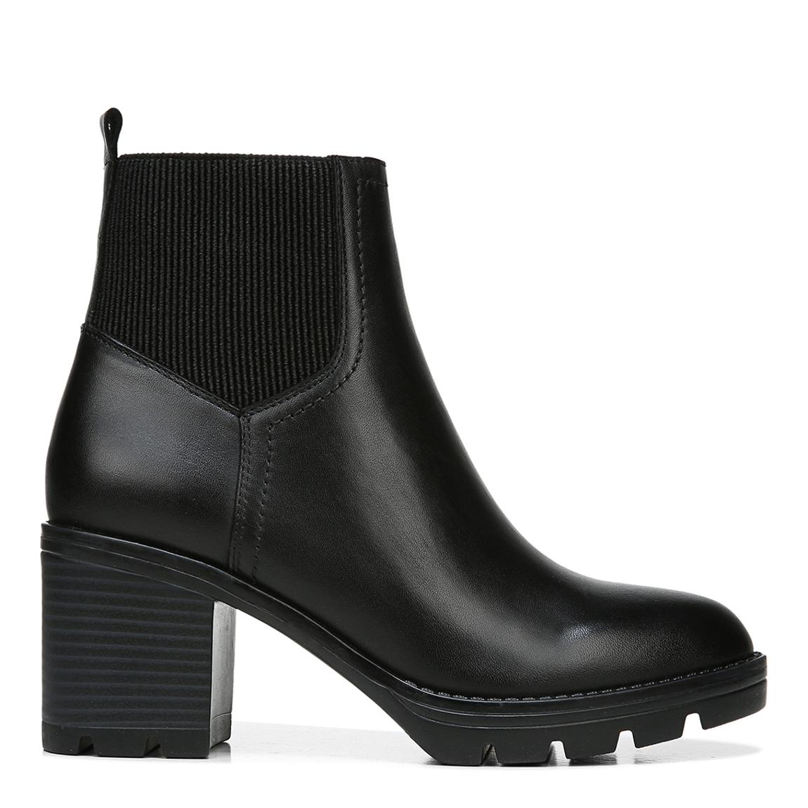Black Verney Leather Ankle Boot main product photo