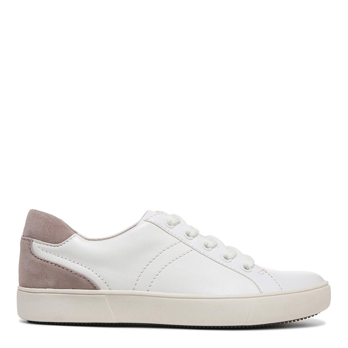 White Morrison 2.0 Suede Trainer main product photo