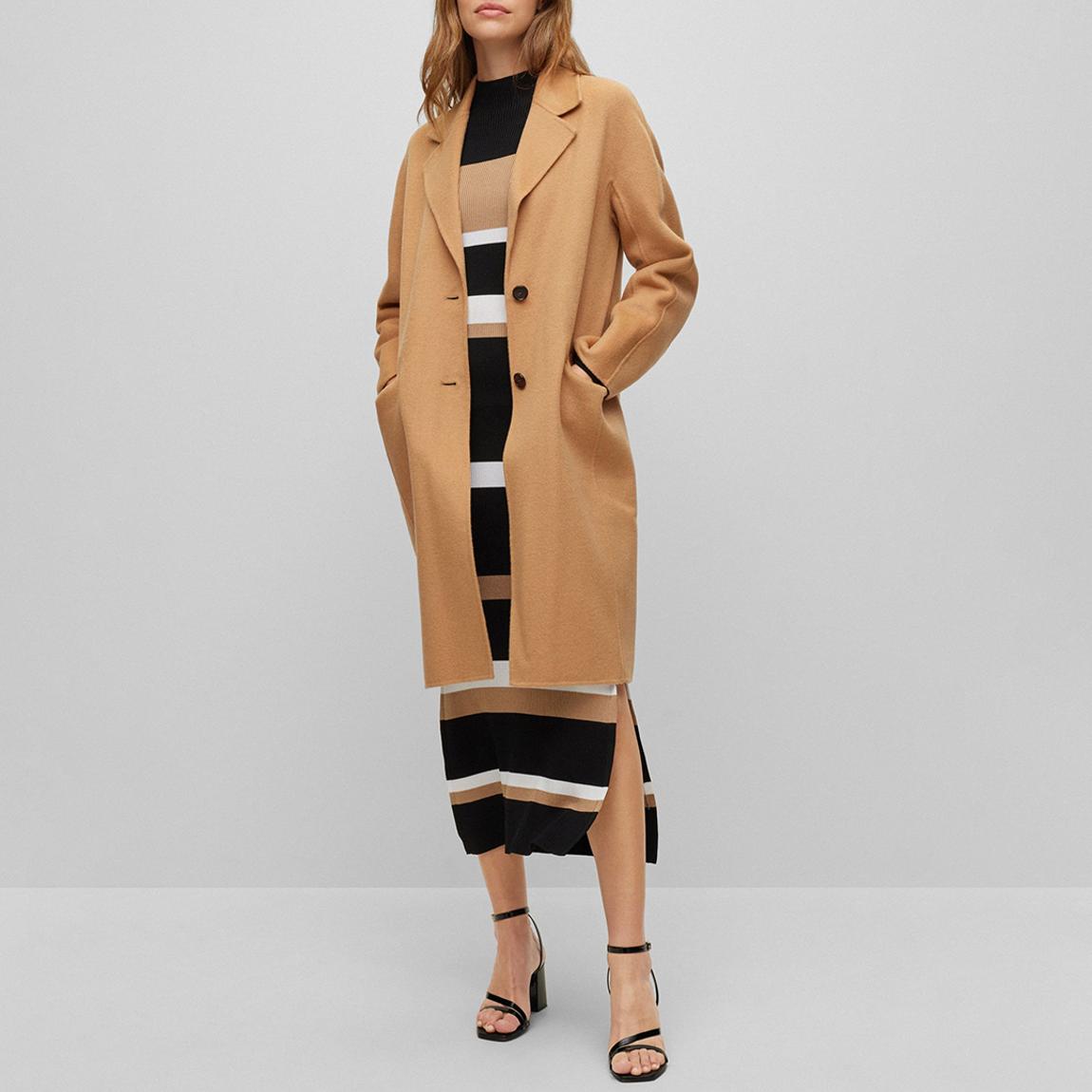 Camel Catalla Longline Coat main product photo
