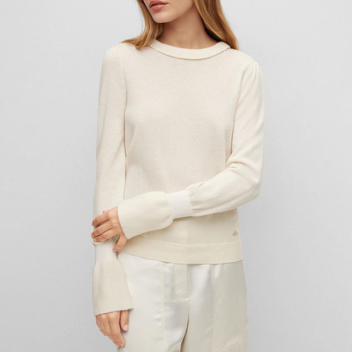 Ecru Feyisa Cashmere Blend Top main product photo