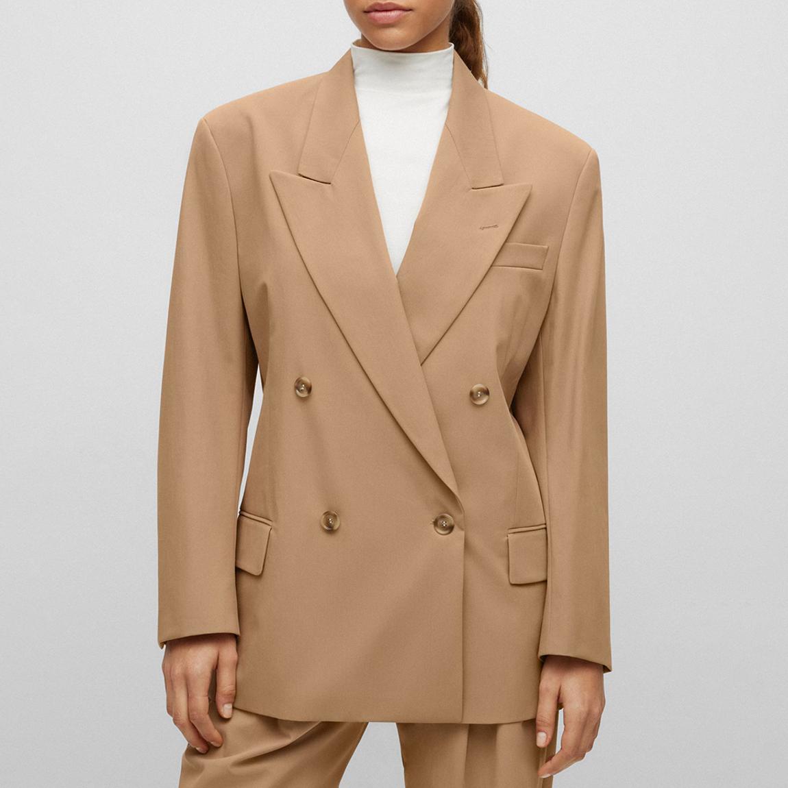 Camel Jarlie Cotton Blend Blazer main product photo