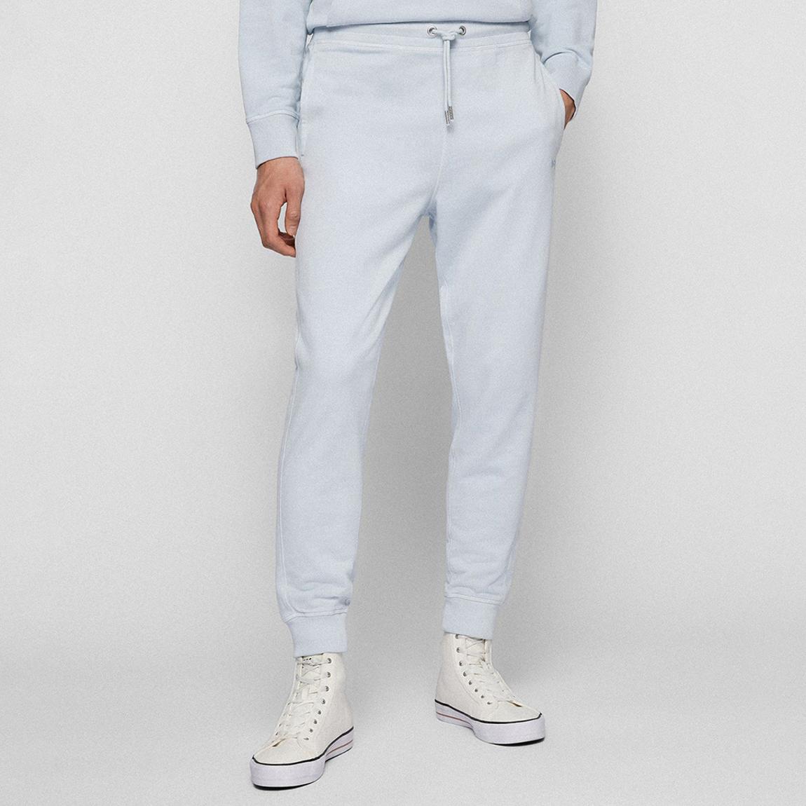 Light Blue Sefadelong Cotton Tracksuit Bottoms main product photo