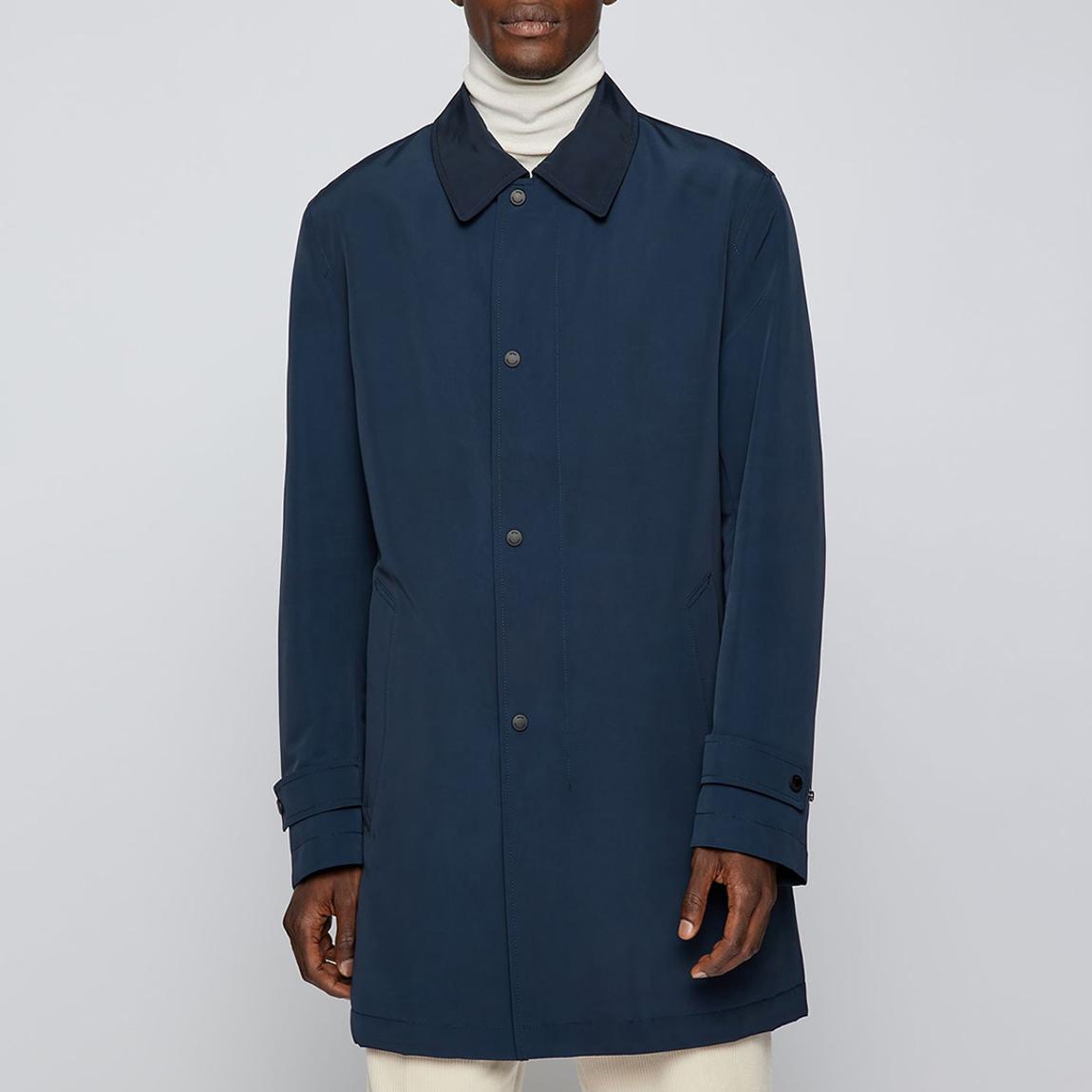 Dark Blue Dain Coat main product photo