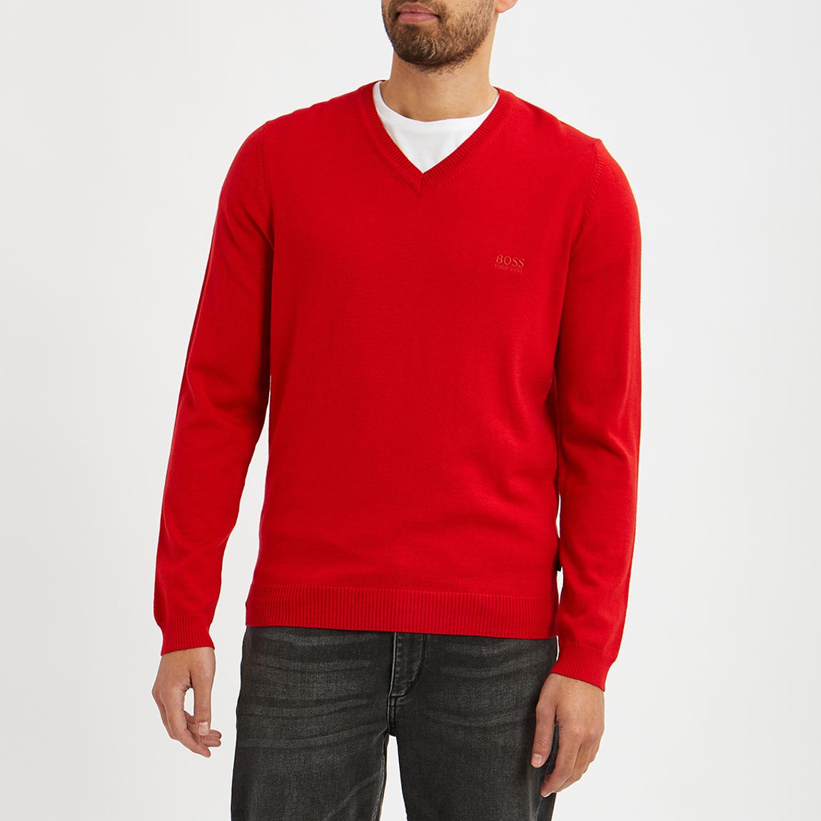 Red Batisse V-Neck Jumper main product photo