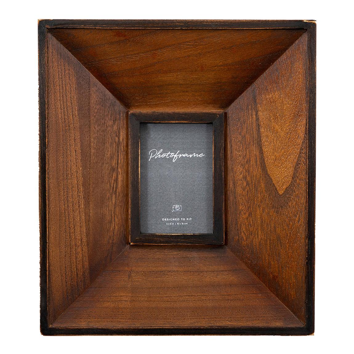 Strand Frame 4x6inch Oblong, Brown main product photo