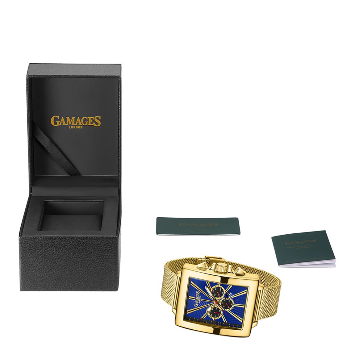 Men's Gamages Of London Limited Edition Hand Assembled Exclusive Automatic Gold main product photo