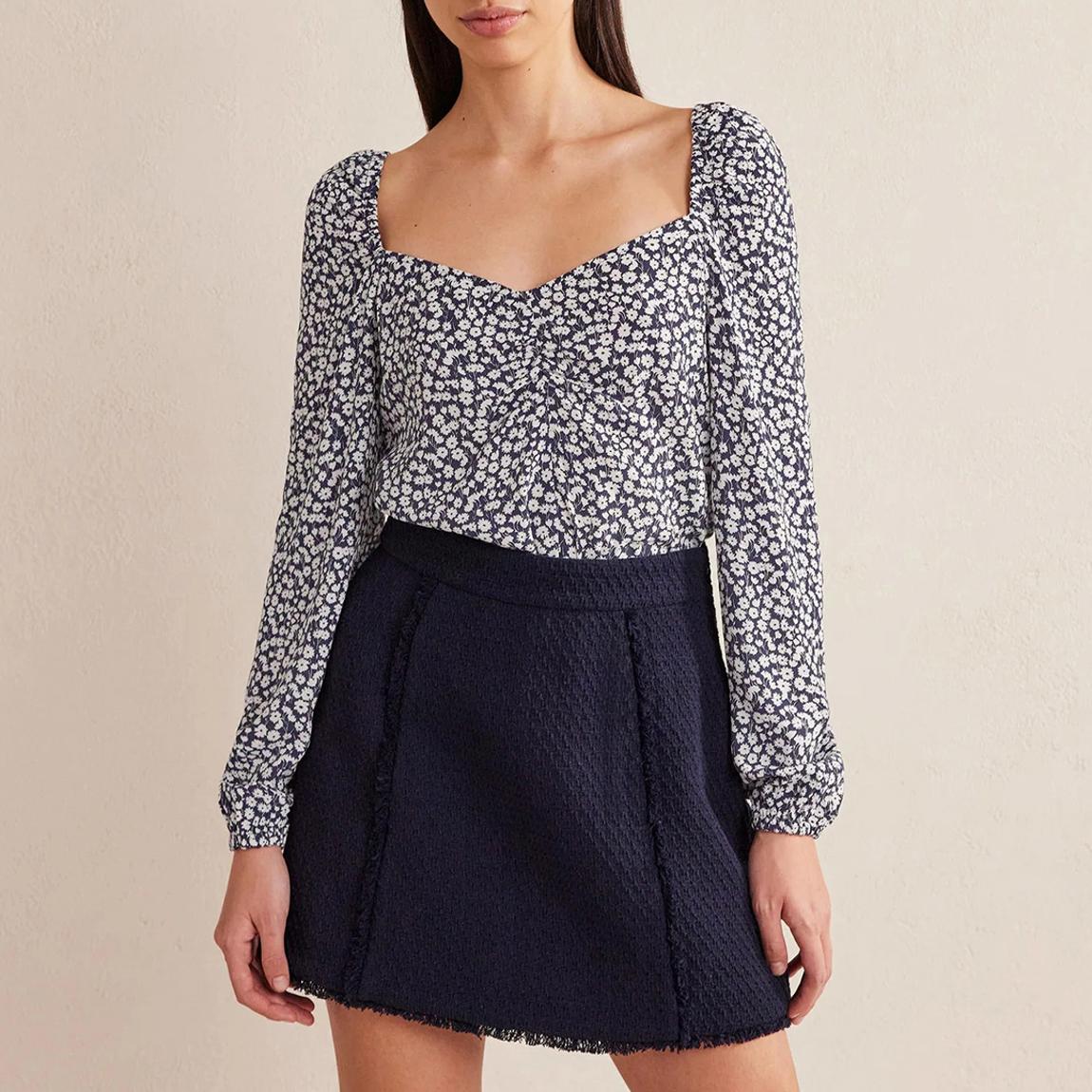 Blue Sweetheart Printed Top main product photo