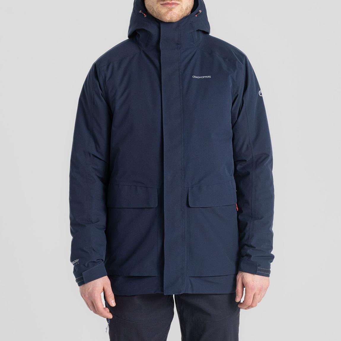 Navy Lorton Thermic Waterproof Jacket main product photo