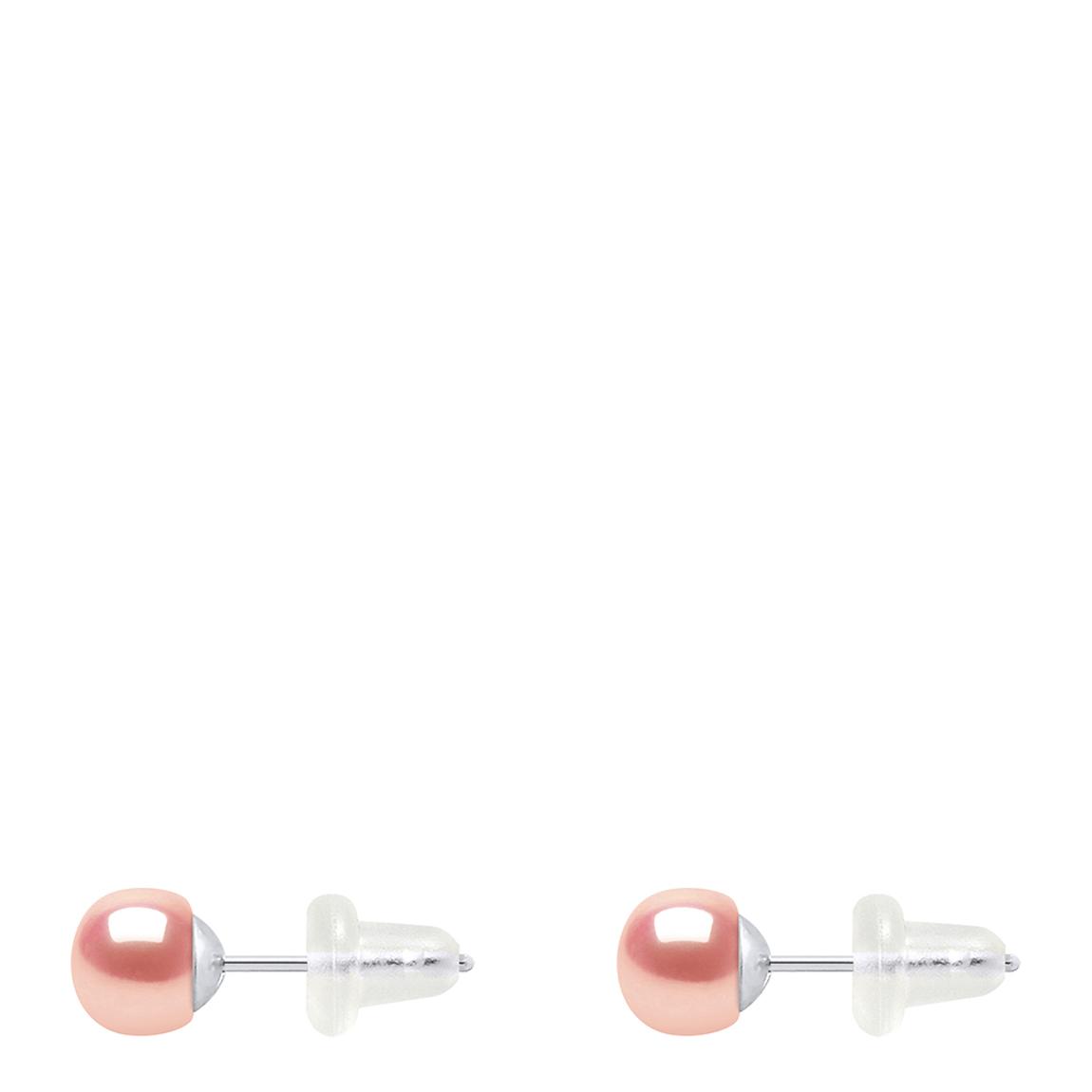 Freshwater Pearls White Gold Earrings 4-5mm main product photo