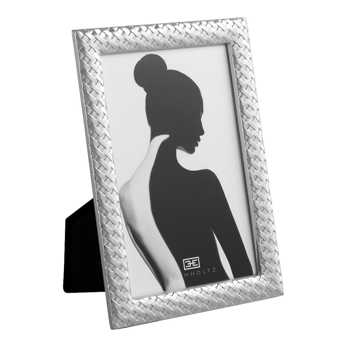 Set of 6 Small Chiva Picture Frames, Silver main product photo