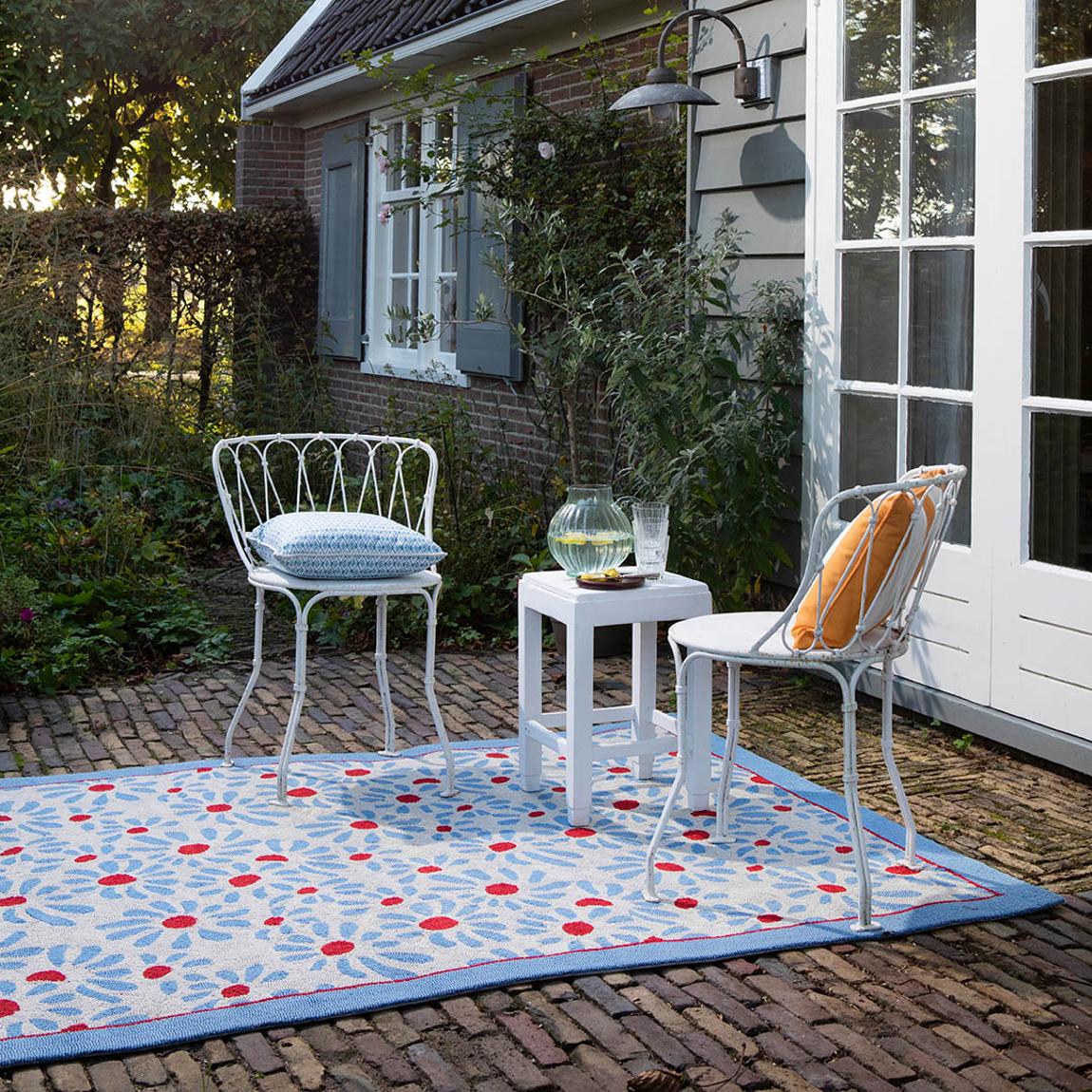 Thorncliff Outdoor Rug 160x230cm, Sky Blue main product photo
