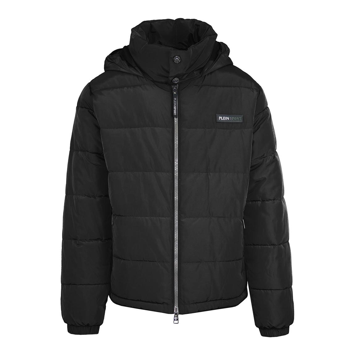 Black Hooded Jacket main product photo