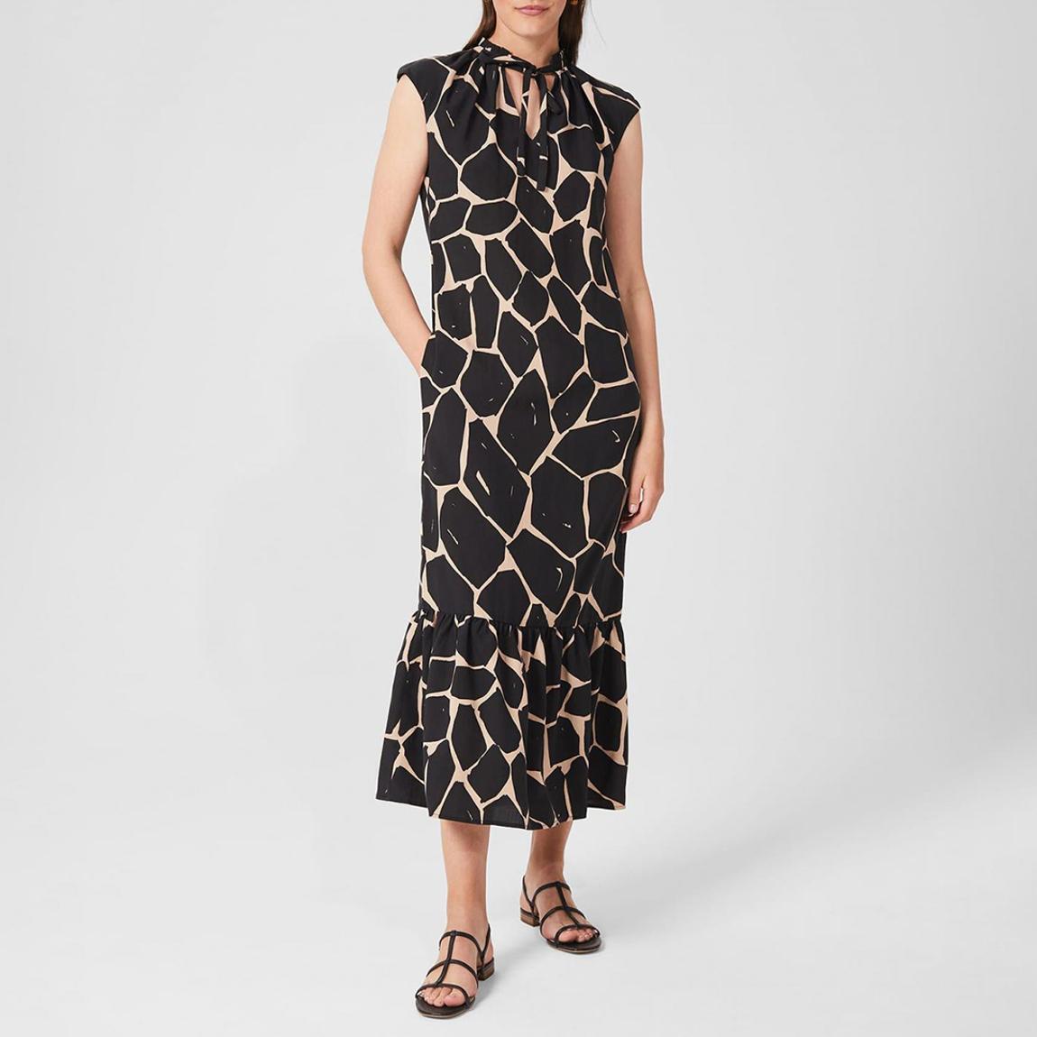 Black Lottie Printed Dress main product photo