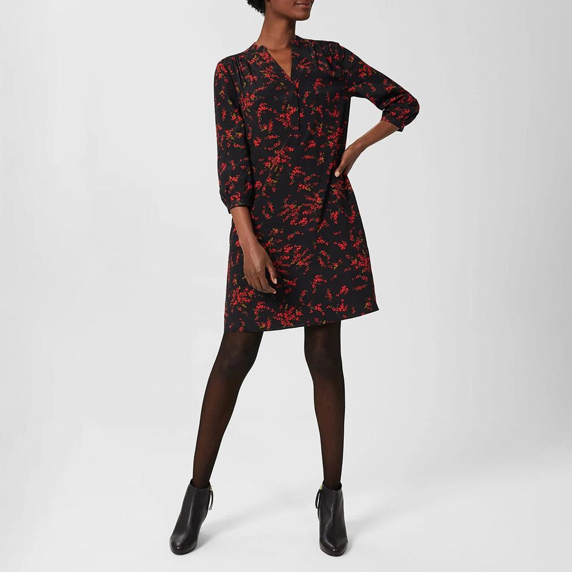 Black Katarina Printed Dress main product photo