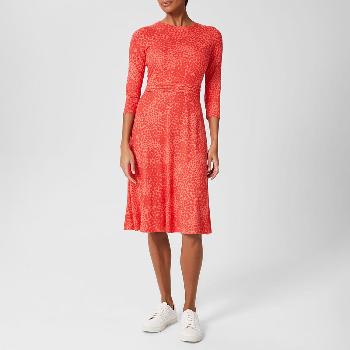 Coral Fara Jersey Dress main product photo