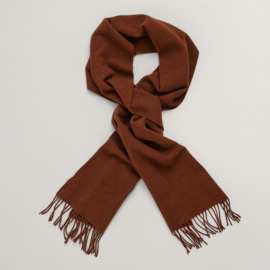 Red Tassel Wool Scarf main product photo