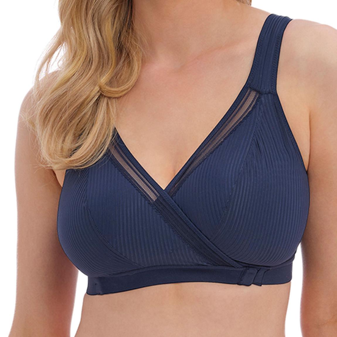 Navy Fusion Leisure Bra main product photo