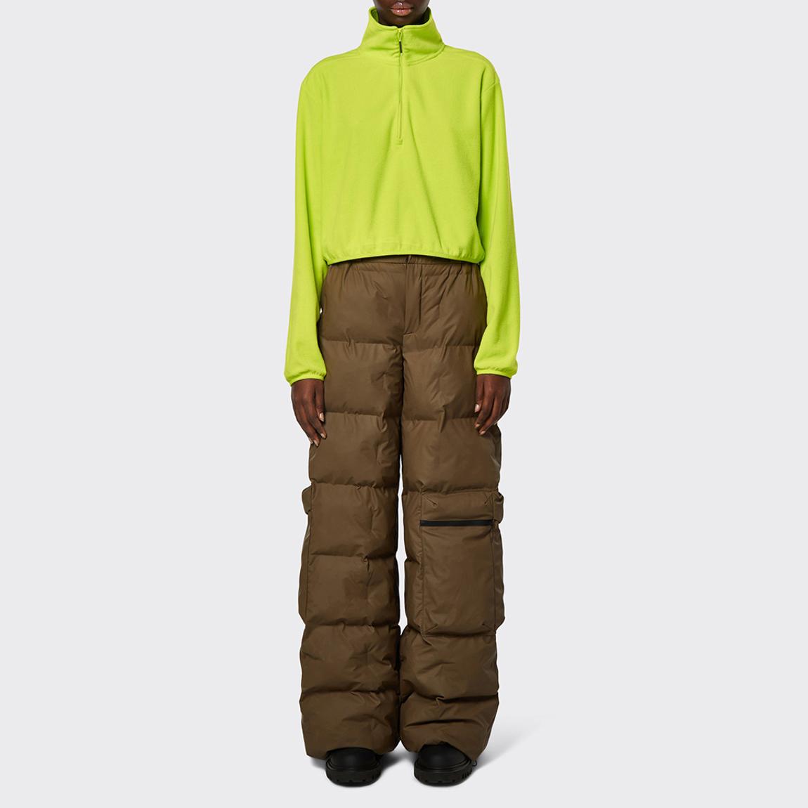 Lime Unisex Half Zip Fleece main product photo